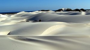 Песчаные дюны на Сокотре