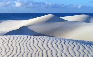 Сокотра, дюны на берегу Индийского океана
