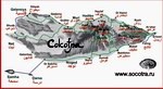 Туристическая карта острова Сокотра