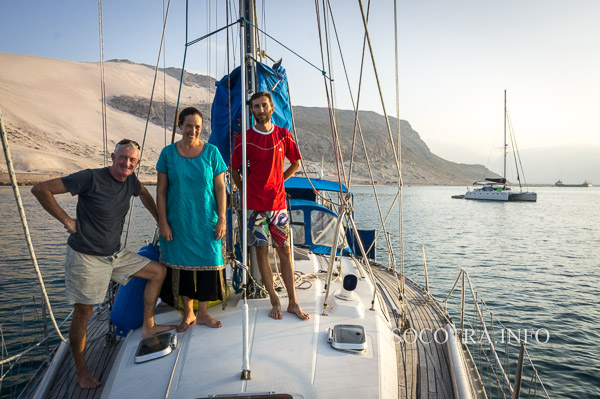Sailing on Socotra island