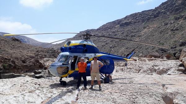 Вертолет на Сокотре (Heli on Socotra)