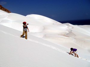 Песчаные дюны на Сокотре