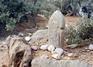 Могильный камень на Сокотре